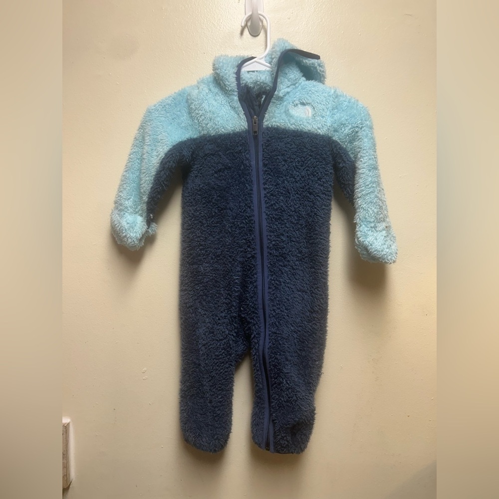 The North Face Baby Bear One Piece 12-18 Blue